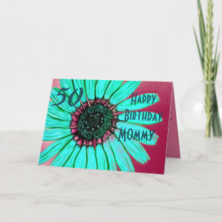 Personalized Happy Birthday Mommy Card