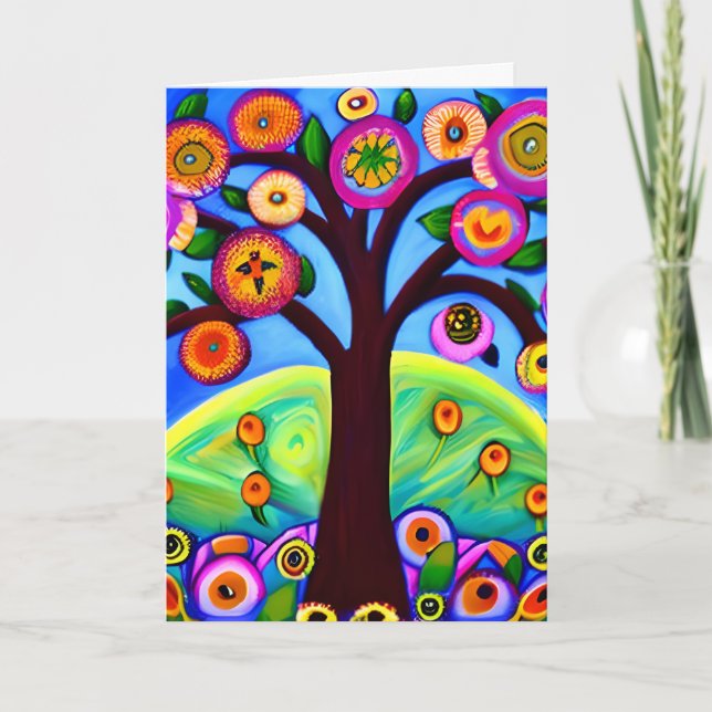 Personalized Happy Birthday Sister Card (Front)