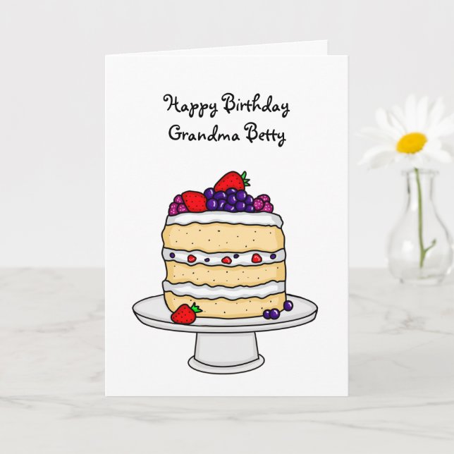 Birthday Cake Business by Grey Street Paper | Postable