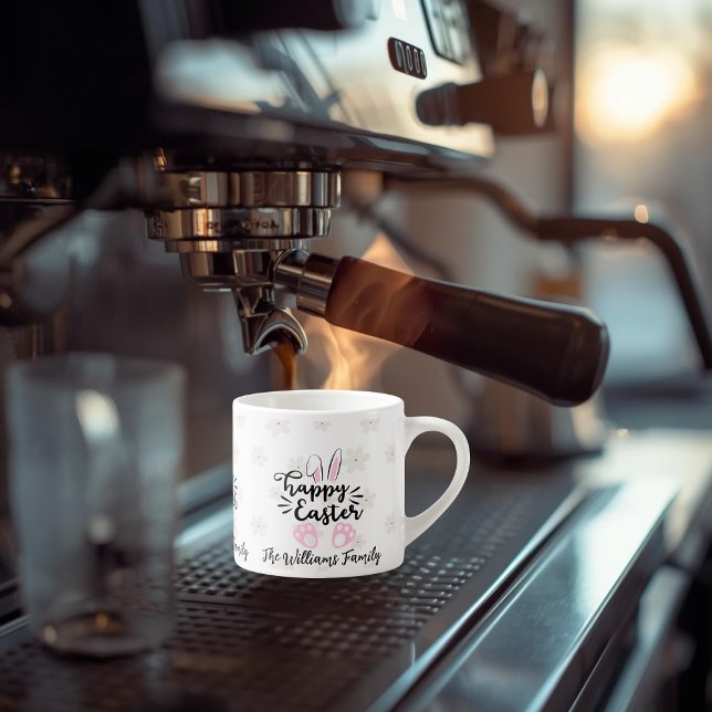 Personalized Happy Easter Espresso Mug (Creator Uploaded)
