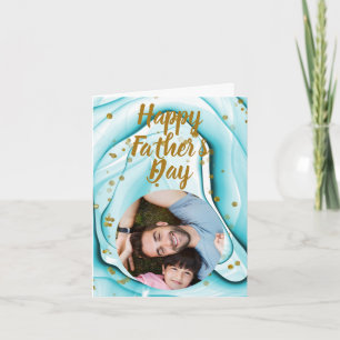 Personalized Happy Father's day Card