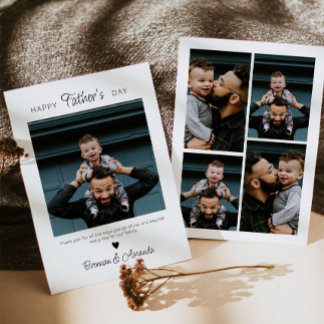 Personalized Happy Father's Day Card with Photo