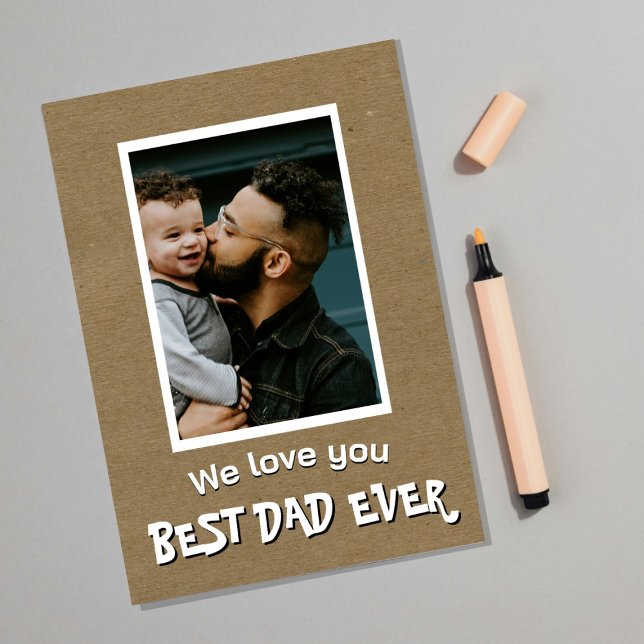 Personalized Happy Father's Day Card with Photo (Creator Uploaded)