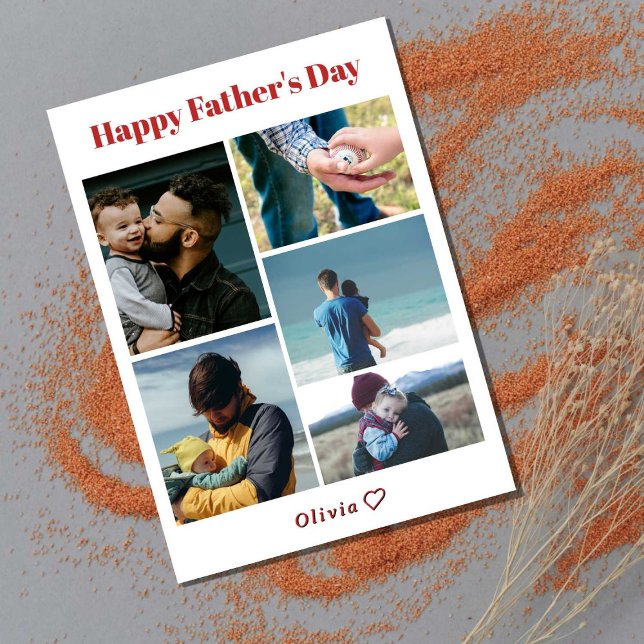 Personalized Happy Father's Day Card with Photo (Creator Uploaded)
