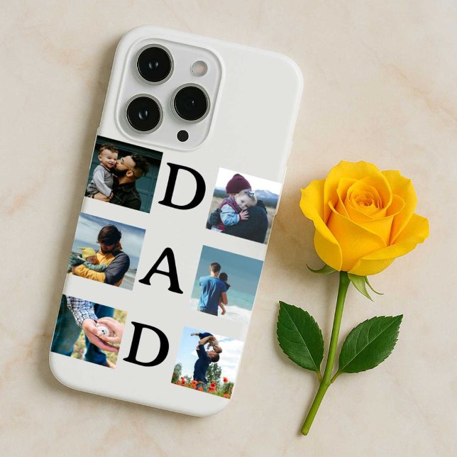 Personalized Happy Father's Day Card with Photo Case-Mate iPhone Case (Creator Uploaded)
