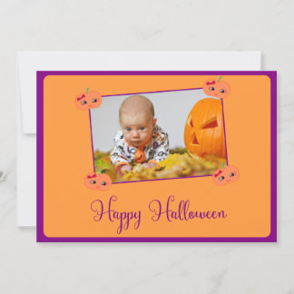 Personalized Happy Halloween Cards Add Your Photo