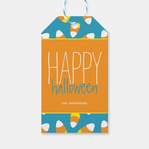 Personalized Happy Halloween Gift Tags
