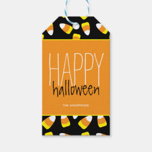 Personalized Happy Halloween Gift Tags