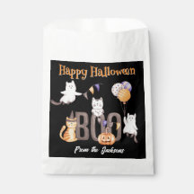 Personalized Happy Halloween | KITTENS & BOO