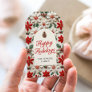 Personalized Happy Holidays Favor Gift Tags