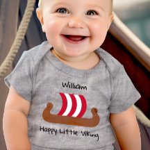 Personalized Happy Little Viking