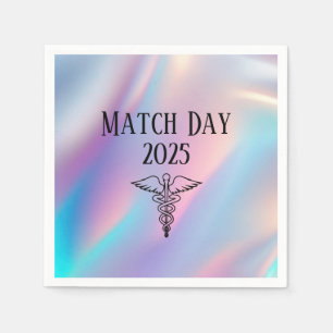 Personalized Happy Match Day 2025 Residency Doctor Napkins