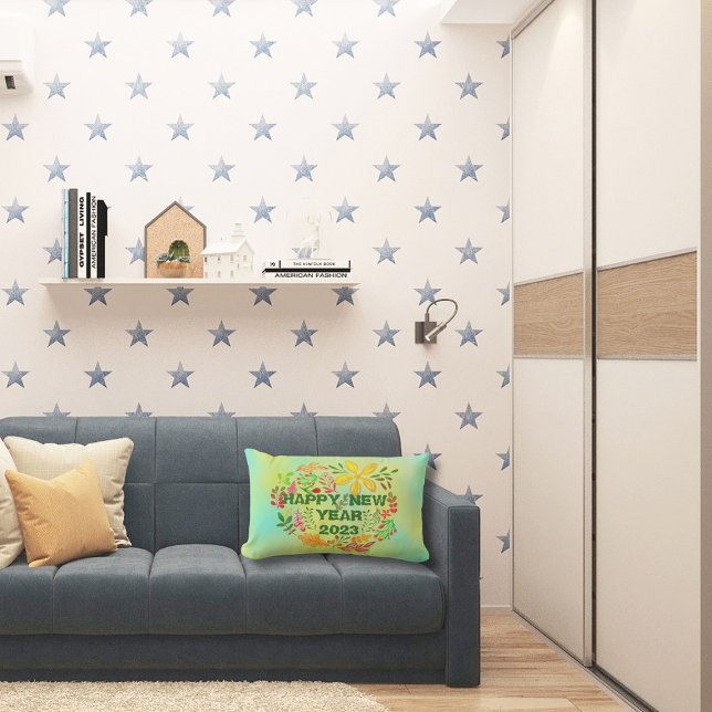 PERSONALIZED HAPPY NEW YEAR 20XX LUMBAR PILLOW (Creator Uploaded)