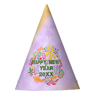 PERSONALIZED HAPPY NEW YEAR 20XX PARTY HAT