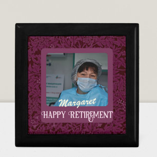 Personalized Happy Nurse Retirement Gifts Gift Box