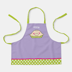 Personalized Happy Pie Apron for girls