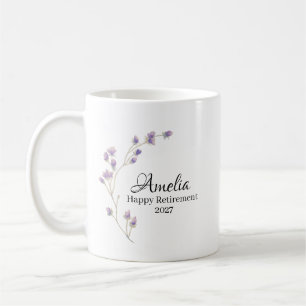 Personalized Happy Retirement 2027 Coffee Mug