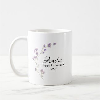 Personalized Happy Retirement 2027  Coffee Mug