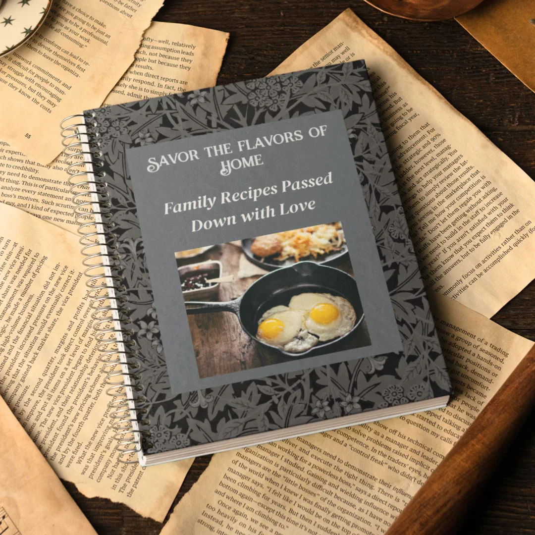 Personalized Happy Retirement Gifts for Mom Recipe Notebook (Creator Uploaded)