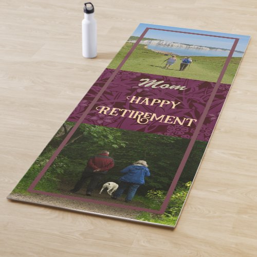 Personalized Happy Retirement Gifts for Mom Red