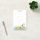 Personalized Happy Spring Flowers Butterfly 