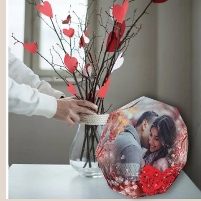 Personalized Happy Valentines's Day Photo  Acrylic Award (Creator Uploaded)