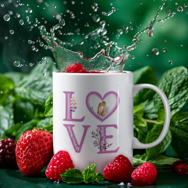 Personalized Happy Valentines's Day Photo  Coffee Mug (Creator Uploaded)
