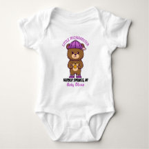 Personalized Harbor Springs, Michigan Baby Gift