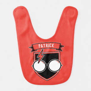Personalized HARRY POTTER™ Badge Baby Bib
