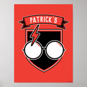 Personalized HARRY POTTER™ Badge Poster