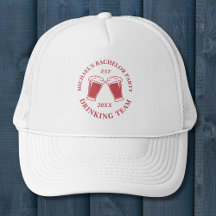 Personalized Hat | Drinking Team Bachelor Weekend