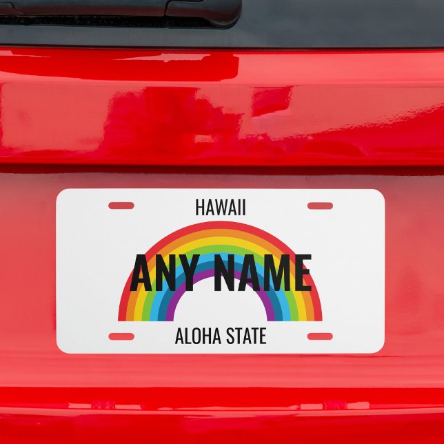 Personalized Hawaii License Plate (Creator Uploaded)