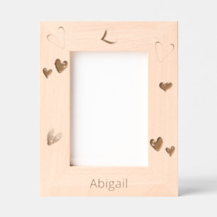 Personalized Heart  Engraved Frames