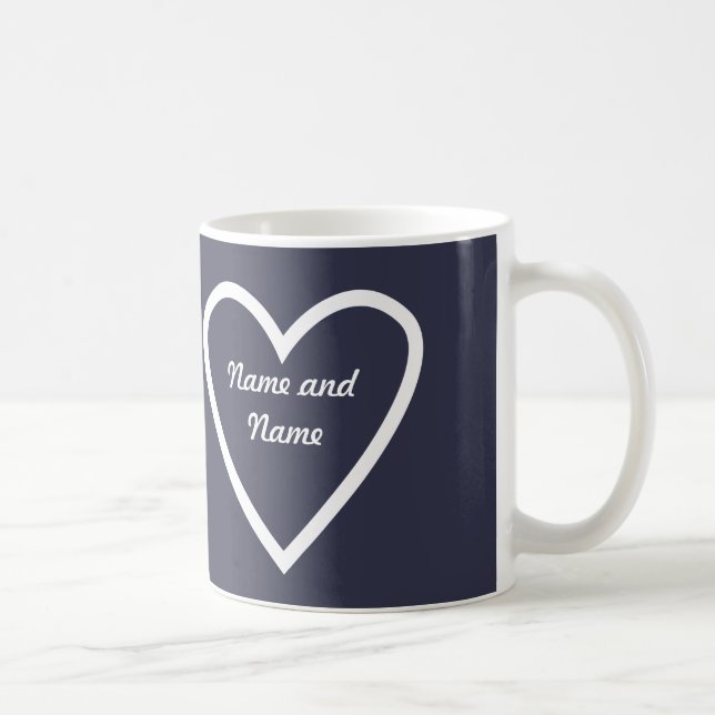 Personalized Heart Mug Gift (Right)