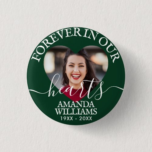 Personalized Heart Photo Memorial