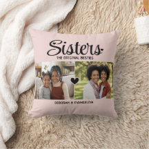 Personalized Heart Script 2 Photo SISTERS
