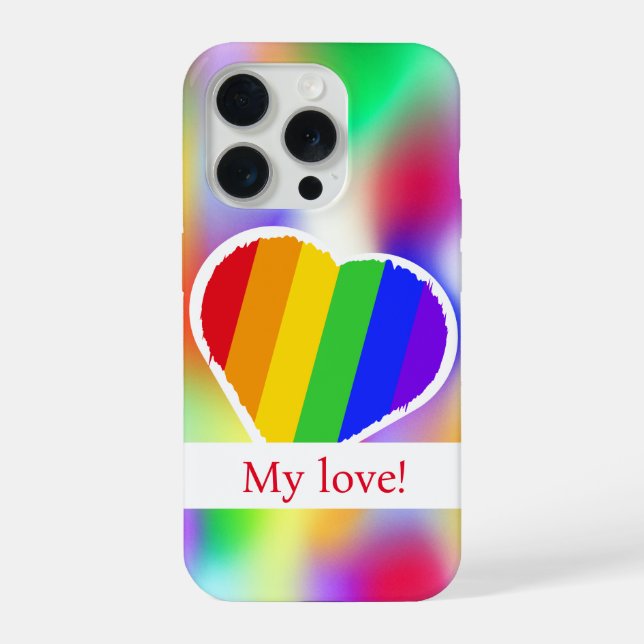 Personalized heart shaped image case (Back)