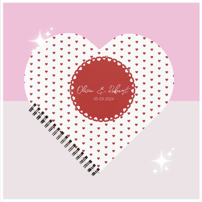 Personalized Heart-Shaped Love Notebook (Creator Uploaded)