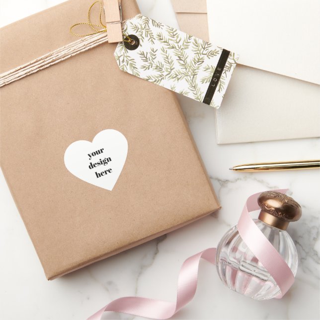 Personalized  heart sticker (Gifting)