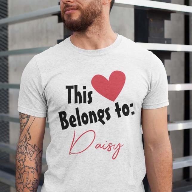 Personalized Heartbeat: A Special Gift for Him T-Shirt (Creator Uploaded)