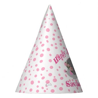 Personalized Hedgehog Birthday Party Hat | Zazzle