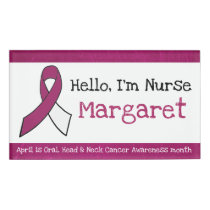 Personalized Hello, Im Nurse Name Tag