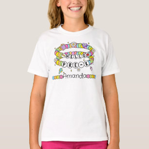 Personalized Hello Pre-K T-shirt