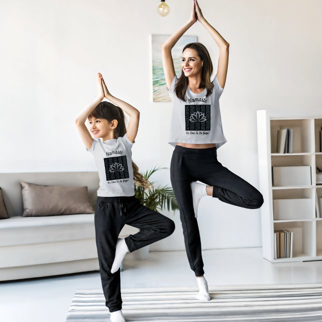 Personalized Henna Yoga Pattern T-Shirt (Creator Uploaded)