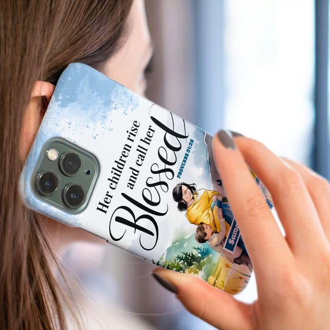 Personalized Her Children Rise Christian Women  Case-Mate iPhone Case (Creator Uploaded)