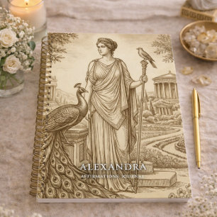 Personalized Hera Affirmations Journal