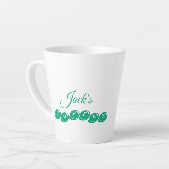 Personalized Heritage Ceramic Mug | 12oz Custom Na (Left Angle)