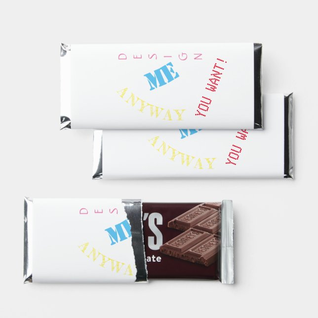 Personalized Hershey Bar Favors (Front)