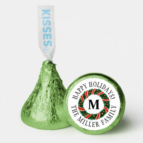 Personalized Hershey kisses for Christmas Holidays Hersheys Kisses