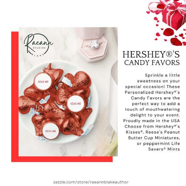 Personalized Hershey®'s Candy Favors (Creator Uploaded)